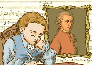 Mozart: A Little Genius on the Harpsichord