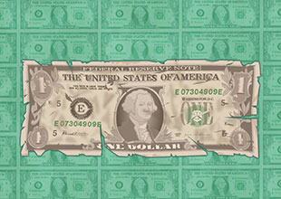 The Hard Life of Dollar Bills